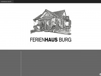 ferienhaus-burg.de Webseite Vorschau
