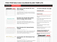 printable-free-calendars.com Thumbnail