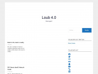 loub.at Webseite Vorschau