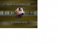 wildschwein-sanglier.ch Webseite Vorschau