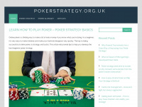 pokerstrategy.org.uk Webseite Vorschau
