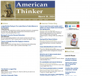 americanthinker.com Webseite Vorschau