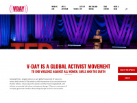 vday.org Webseite Vorschau