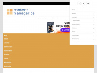 contentmanager.de Webseite Vorschau