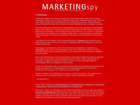 marketingspy.de Webseite Vorschau