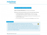maischner.de Webseite Vorschau