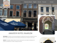 amadeus-hotel.com Webseite Vorschau