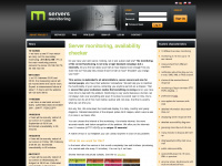 servers-monitoring.net Webseite Vorschau