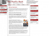 postfixbuch.de Webseite Vorschau
