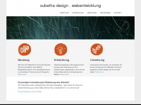 subetha-design.de Webseite Vorschau