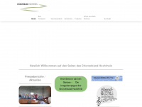 chorverband-hochrhein.de Webseite Vorschau