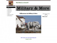 militaryandmore.de Webseite Vorschau