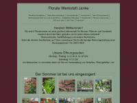 floralewerkstatt-janke.de Webseite Vorschau