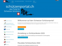 schuetzenportal.ch Webseite Vorschau