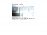 demobandschnitt.de Webseite Vorschau
