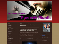 bernhardschaefers-funmitmusik.de Webseite Vorschau