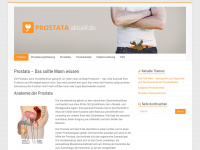 prostata-aktuell.de Webseite Vorschau