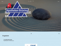 apotheken-bruening.de Webseite Vorschau