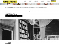 upstreammusic.ch Webseite Vorschau