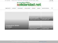 solidaridad.net Webseite Vorschau