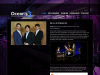 oceans3.de Webseite Vorschau