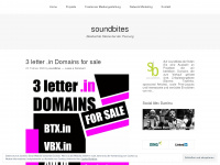 soundbites.de Webseite Vorschau
