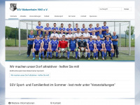ssv-biebernheim.de Webseite Vorschau