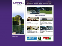 woess-reisen.at Webseite Vorschau