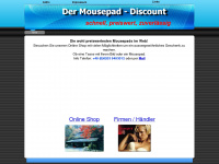 mousepad-discount.de Webseite Vorschau