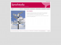 sprachstudio-online.com Webseite Vorschau