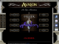 order-of-avalon.net Webseite Vorschau