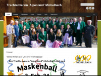 trachtenverein-michelbach.at Webseite Vorschau