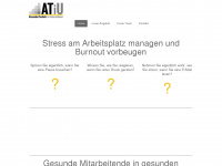 atiu.ch Webseite Vorschau
