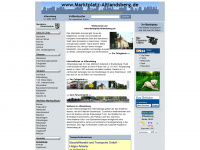 marktplatz-altlandsberg.de Webseite Vorschau