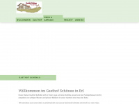 gasthof-schoenau.info Webseite Vorschau