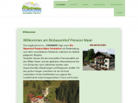 pension-maier.at Webseite Vorschau