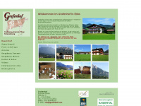 grafenhof.com Webseite Vorschau