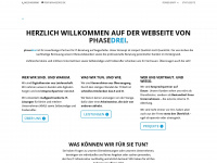 phasedrei.de Webseite Vorschau