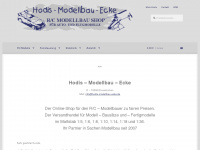 hodis-modellbau-ecke.de Webseite Vorschau