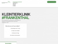 tierarzt-frankenthal.de Webseite Vorschau