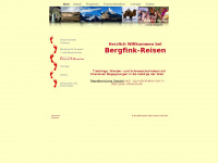 bergfink-reisen.eu Webseite Vorschau