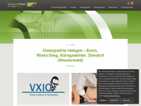 osteopathie-hebgen.de Webseite Vorschau