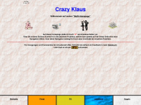 crazy-klaus.de Webseite Vorschau