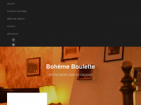 boheme-boulette.de Webseite Vorschau