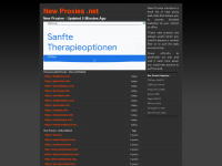 newproxies.net Webseite Vorschau