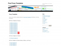freeproxytemplates.com Thumbnail