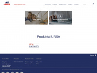 ursa-lt.com Webseite Vorschau