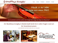 musikhaus-ecseghy.de Webseite Vorschau