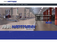 aha-hartmann.com Webseite Vorschau