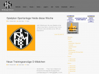 sv-ehrang.de Webseite Vorschau